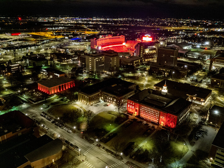 City Campus Glow Big Red
